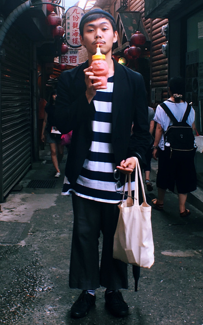 休閒條紋