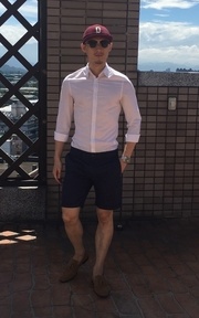 棒球帽著用