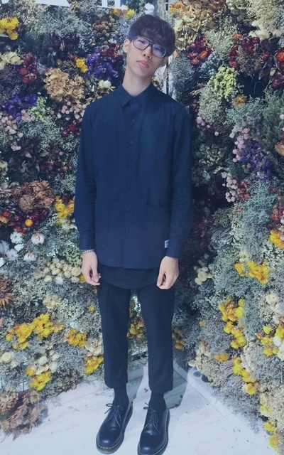 All black