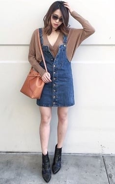 Denim+Sweater