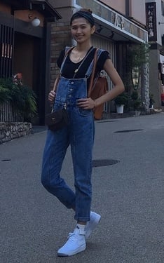出國遊玩也是要俏皮登場