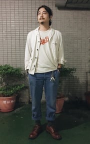 站著