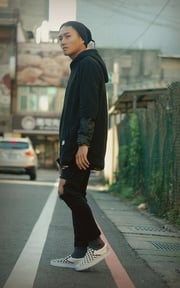 入秋街頭感