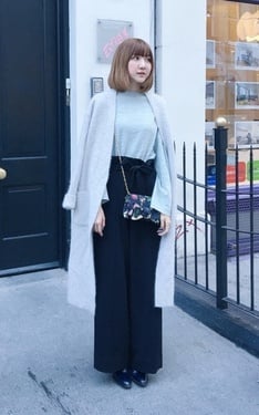 High waist trousers makes you look higher