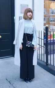 High waist trousers makes you look higher