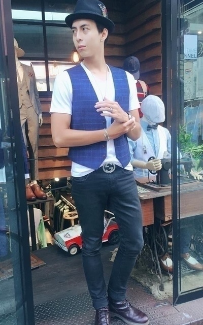 簡約紳士藍