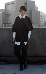 寬版over size搭配