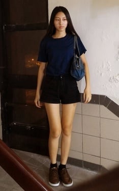 藍色與丹寧丹寧