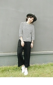 black X white