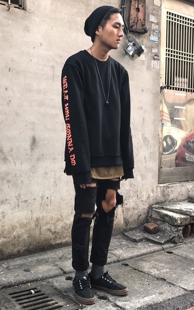 黑ｘ橘ｘ軍綠