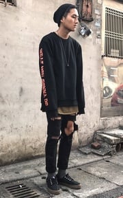 黑ｘ橘ｘ軍綠