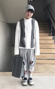 用灰白迎接冬天吧～