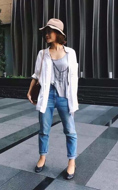歐美休閒穿搭