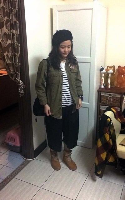 貝蕾帽真是個很好搭配的單品