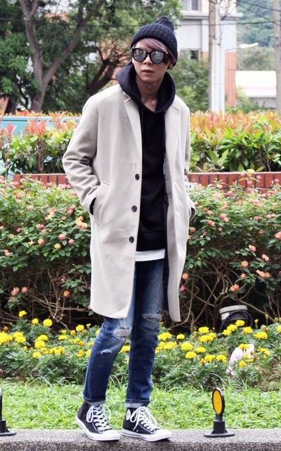 帽T x 大衣