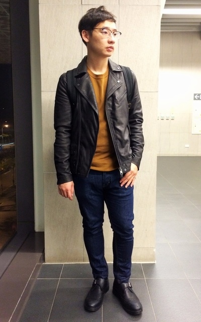 Leather jacket