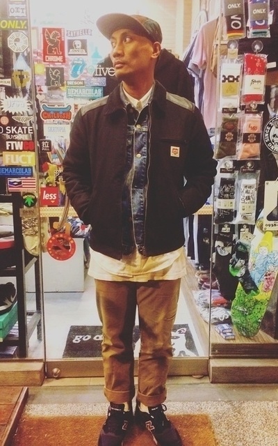 my winter wearing style
