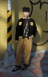 A PRANK DOLLY 橫須賀外套的時尚穿搭