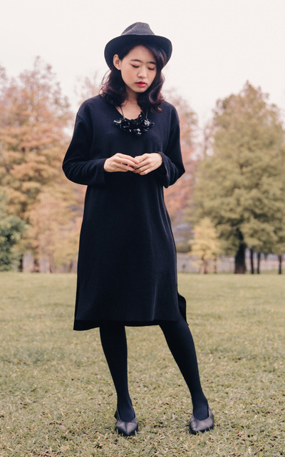 all black