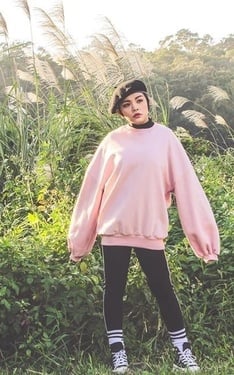 簡約街頭女孩