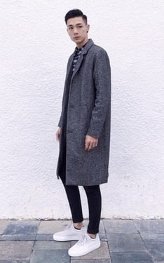 冬季長大衣