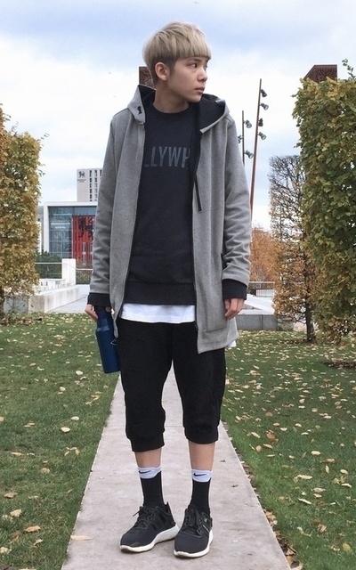 #green #grandmagrey #h&m #zara #y3 #gentlemen'shardware #y-3 #black 。