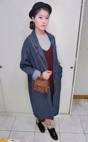 秋冬英倫混搭