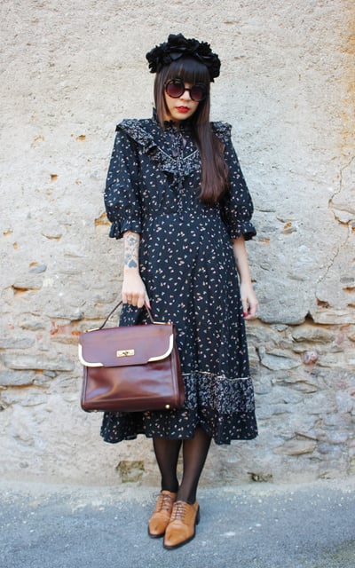 Vintage Black Dress