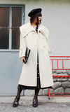 時尚穿搭：White Coat x Beret