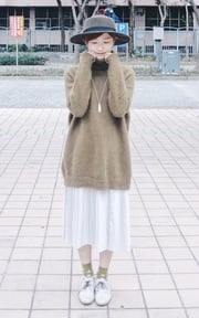 綠色系女孩