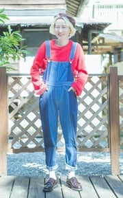 紅色小男孩風