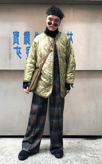 20170212冷到把又把冬裝拿出來