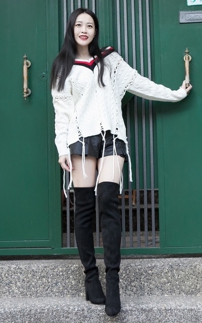 張小丹style之性感休閒LOOK