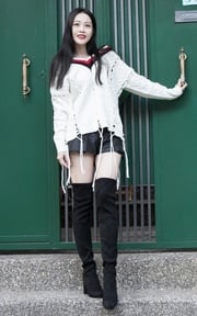 張小丹style之性感休閒LOOK