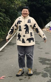 冬尾北極熊裝
