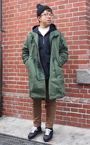 天氣冷，就是要穿保暖