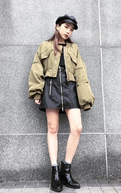要當辣妹就是要不怕冷