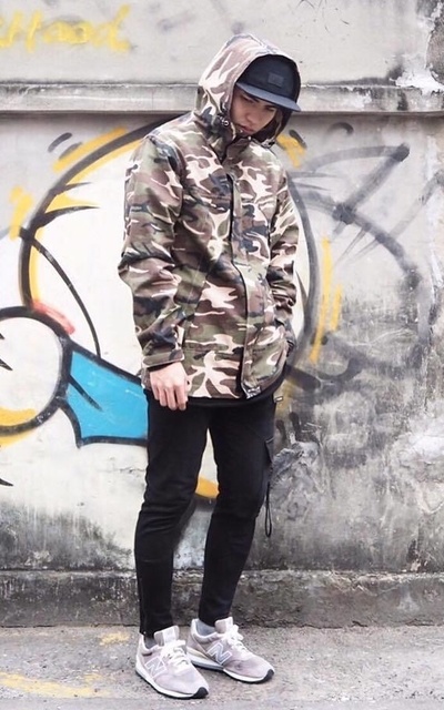 迷彩 outfit