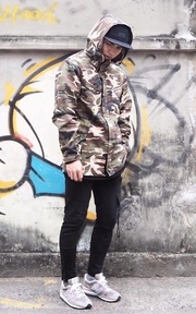 迷彩 outfit