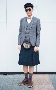 時尚穿搭：Day 73: Scottish Gentleman*