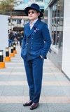 時尚穿搭：秋冬紳士.Suit Walk 2017.藍與紫