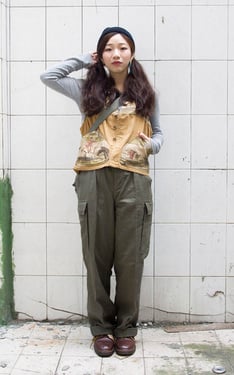 萬馬奔騰hunting vest x 德國公發軍褲
