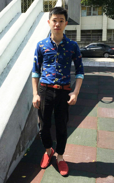 Blue & Red
