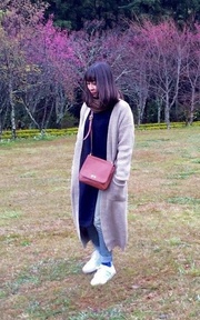冷冷的奧萬大就是要穿長板針織
