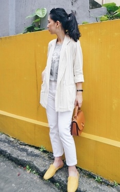 A POP OF YELLOW