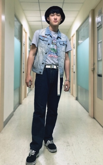 穿著丹寧去捕魚