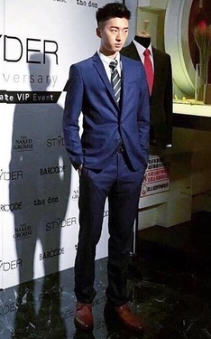 藍色西裝 Blue Suit
