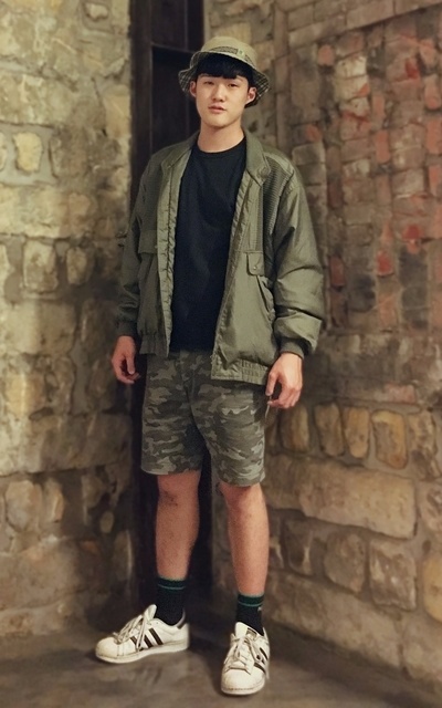 愛上軍綠的春天