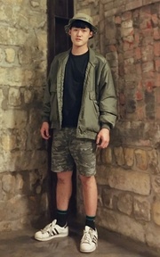 愛上軍綠的春天