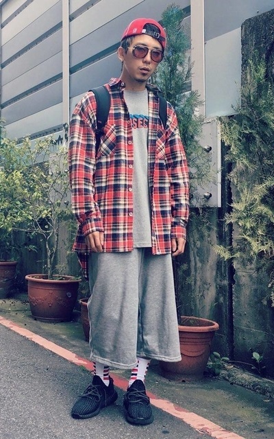 格紋襯衫